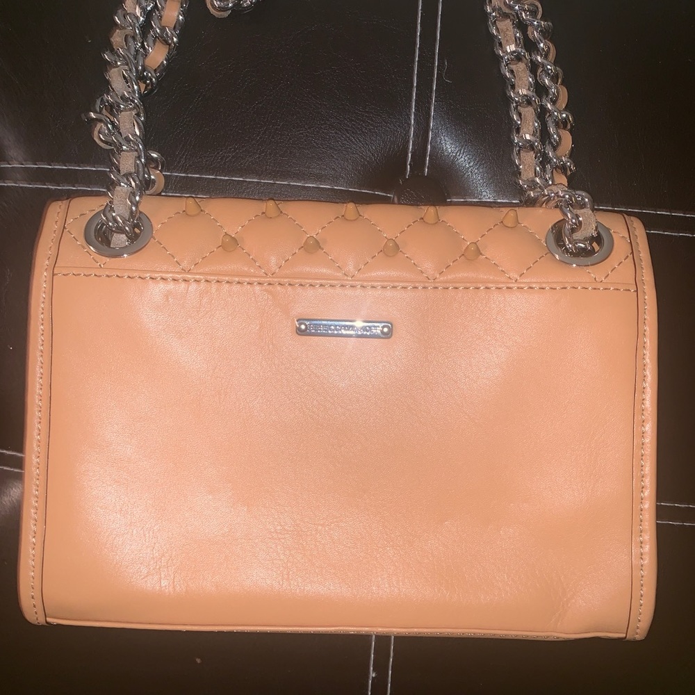 Brown Rebecca Minkoff studded Shoulder Bag - Picture 3 of 5